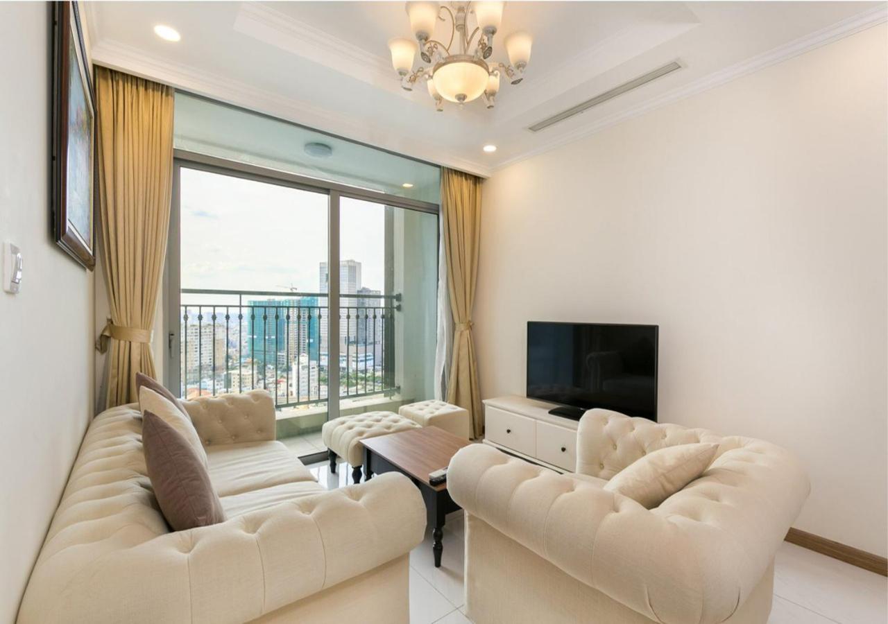 Landmark Plus Central Park Vista Apartment โฮจิมินห์ซิตี้ ภายนอก รูปภาพ