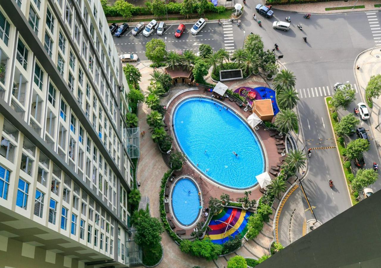 Landmark Plus Central Park Vista Apartment โฮจิมินห์ซิตี้ ภายนอก รูปภาพ