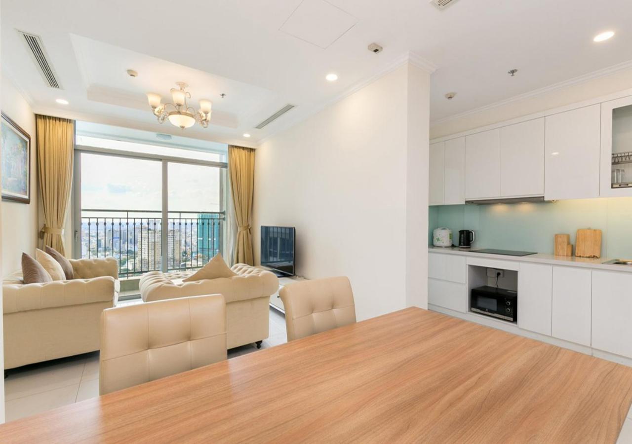 Landmark Plus Central Park Vista Apartment โฮจิมินห์ซิตี้ ภายนอก รูปภาพ
