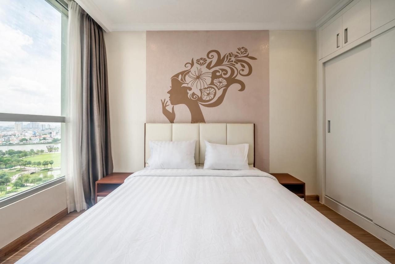 Landmark Plus Central Park Vista Apartment โฮจิมินห์ซิตี้ ภายนอก รูปภาพ