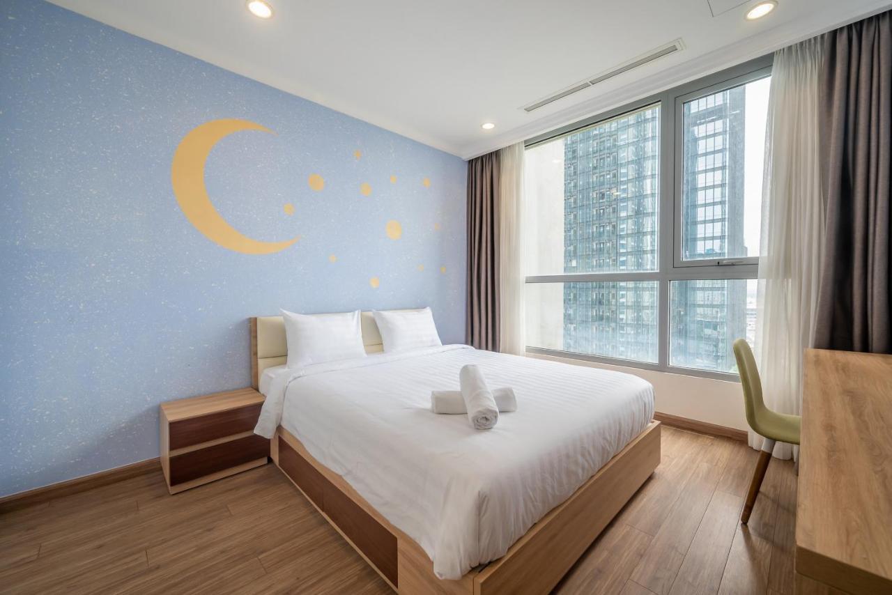 Landmark Plus Central Park Vista Apartment โฮจิมินห์ซิตี้ ภายนอก รูปภาพ
