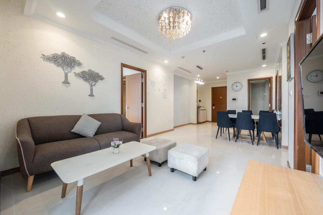 Landmark Plus Central Park Vista Apartment โฮจิมินห์ซิตี้ ภายนอก รูปภาพ